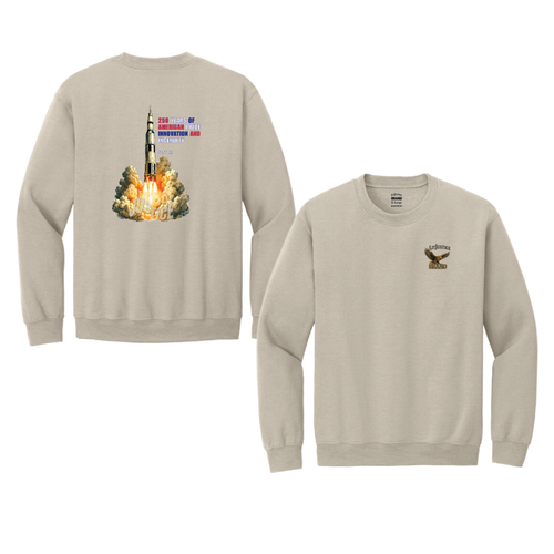 LitJustice Brand - Apollo Rocket CREWNECK