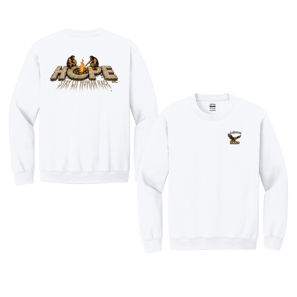 LitJustice Brand - Hope CREWNECK