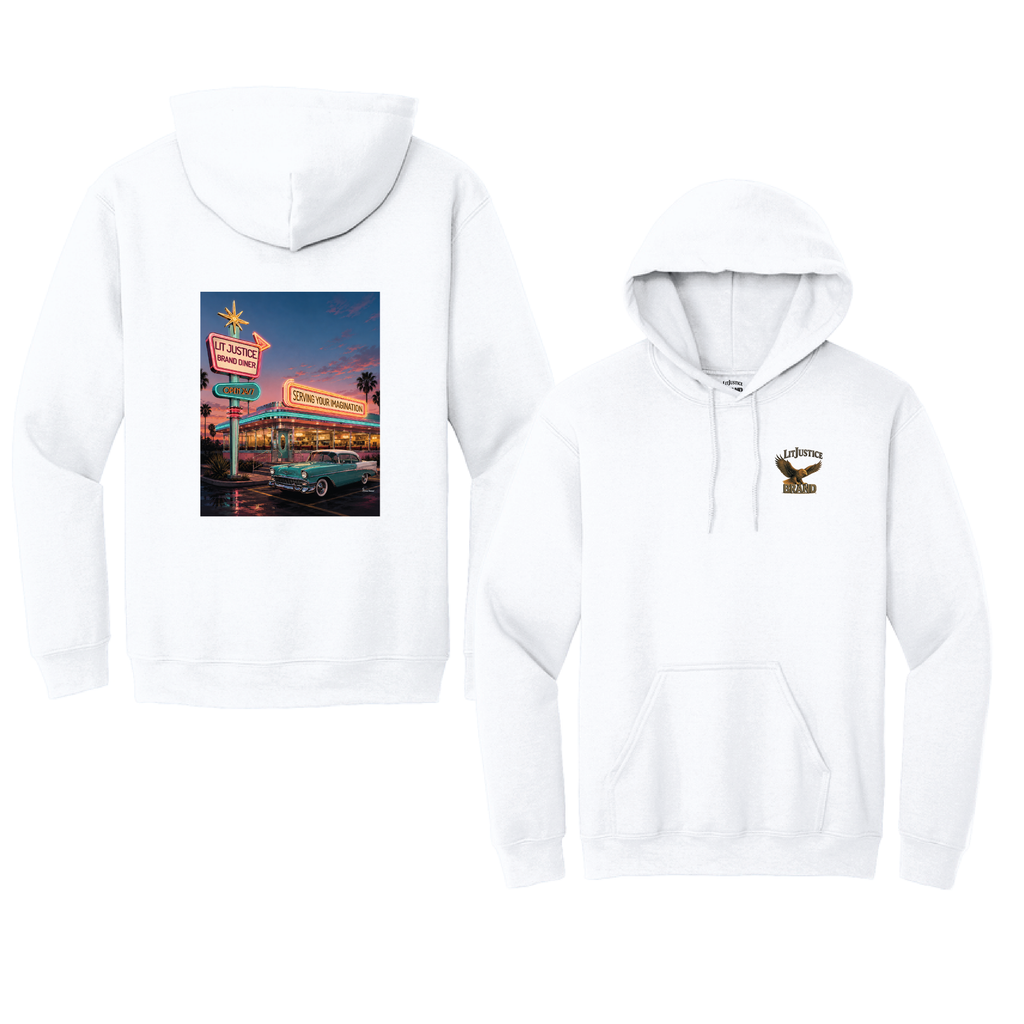 LitJustice Brand - Diner HOODIE