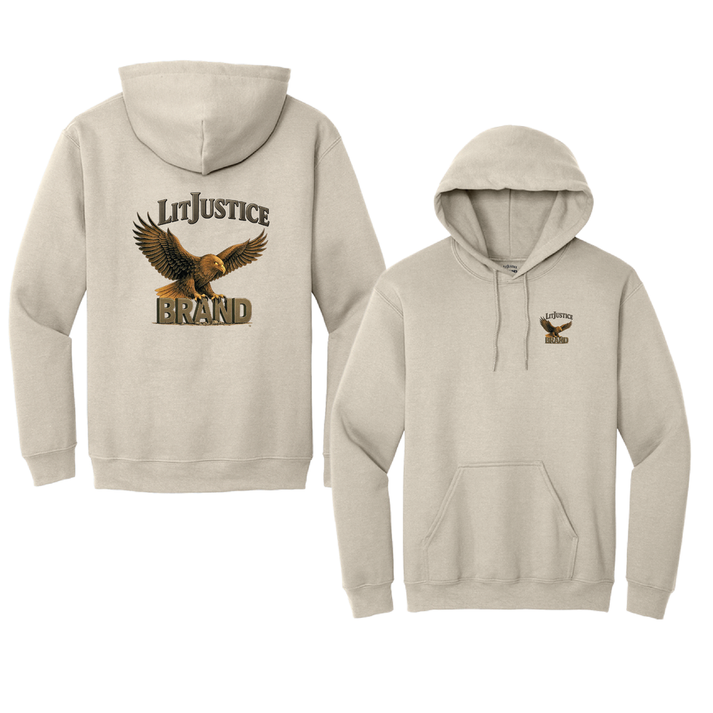 LitJustice Brand - Eagle HOODIE