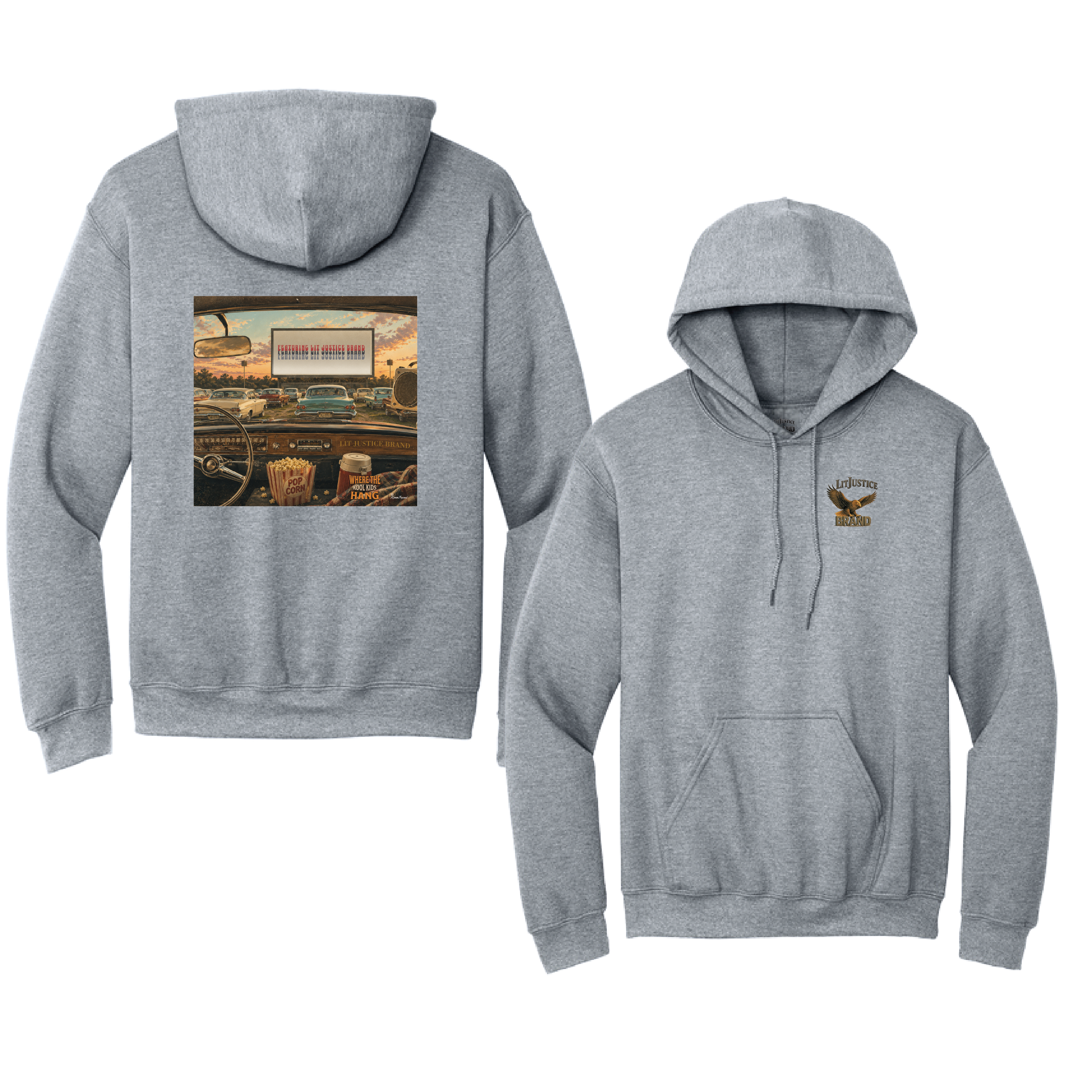 LitJustice Brand - Kool Kids HOODIE