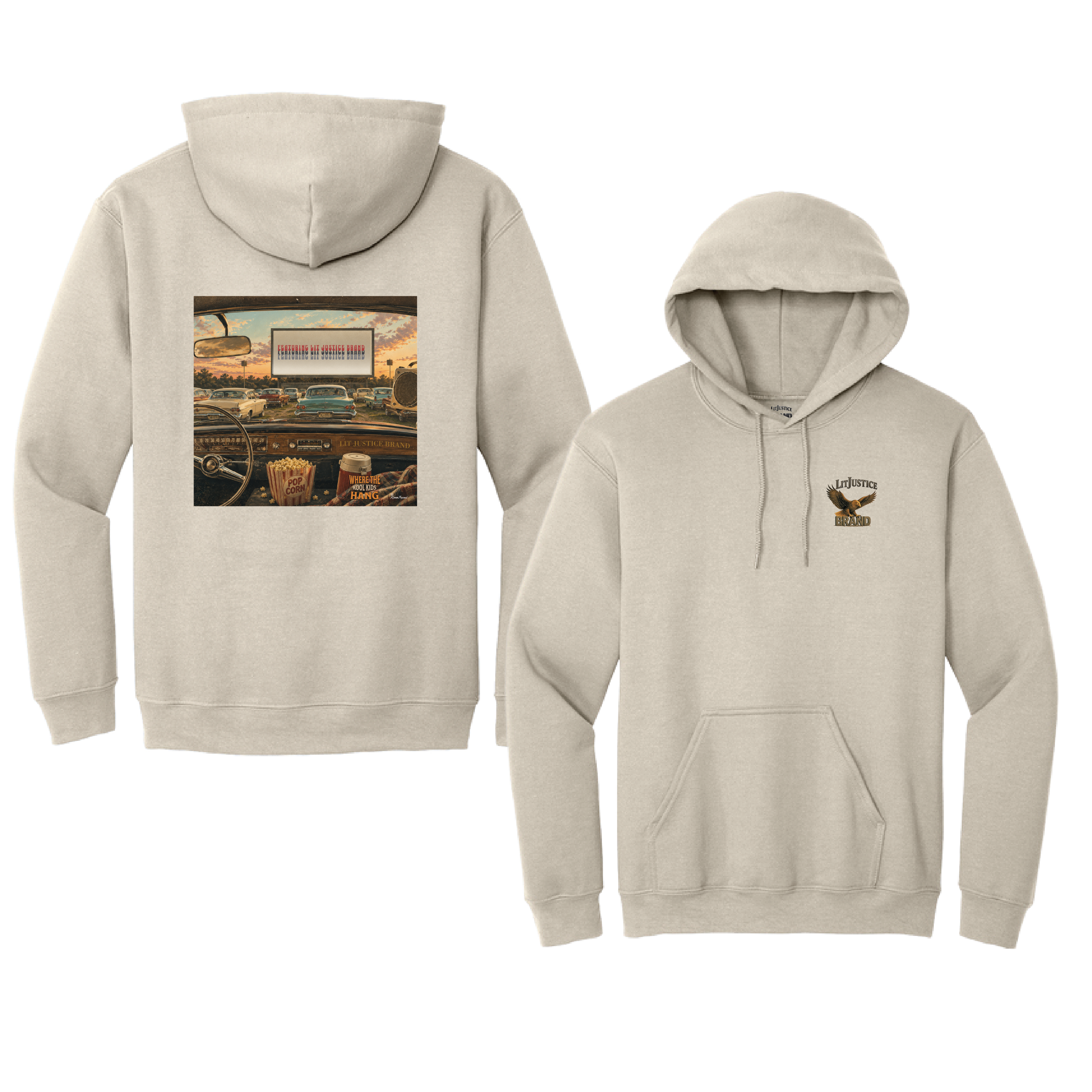 LitJustice Brand - Kool Kids HOODIE