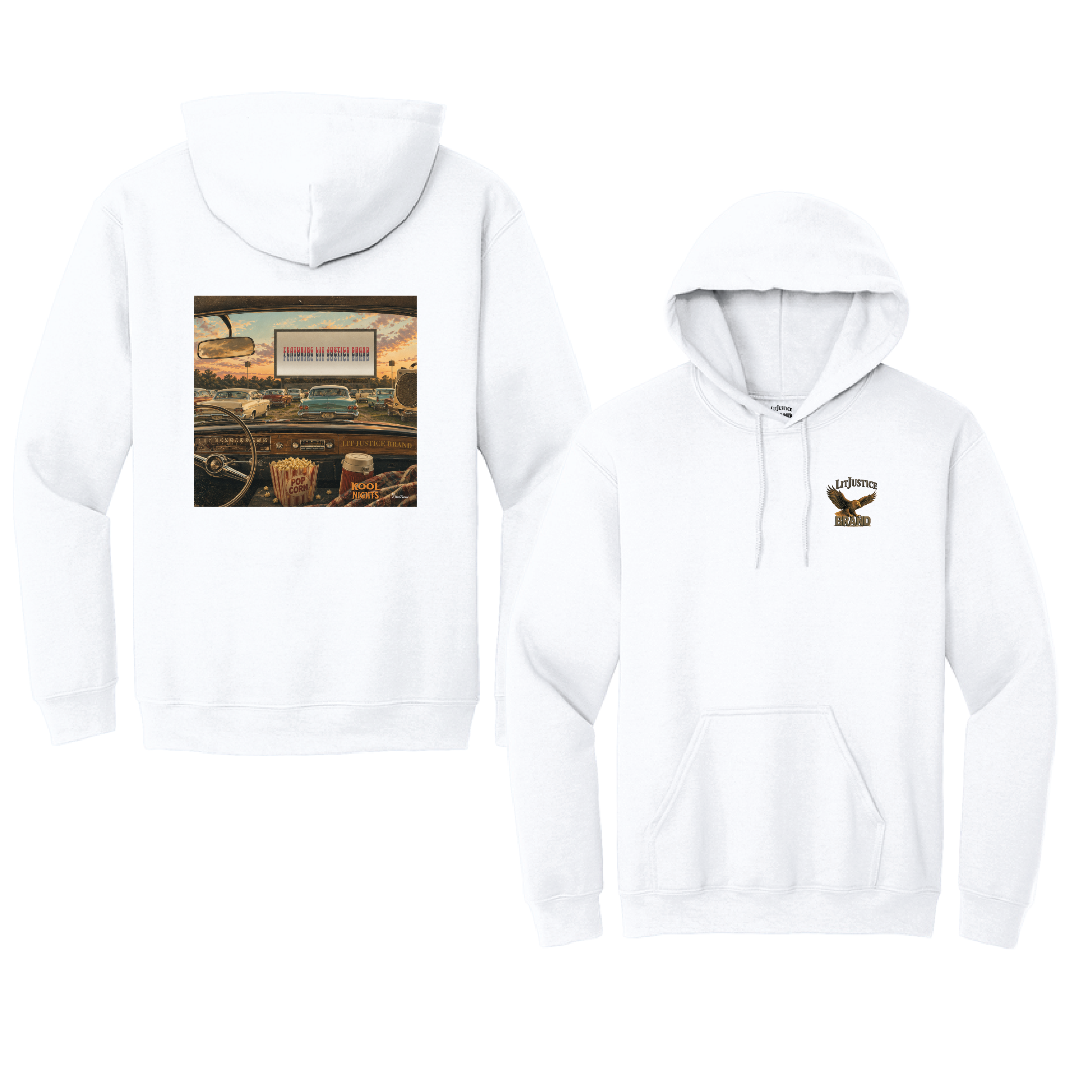 LitJustice Brand - Kool Nights HOODIE