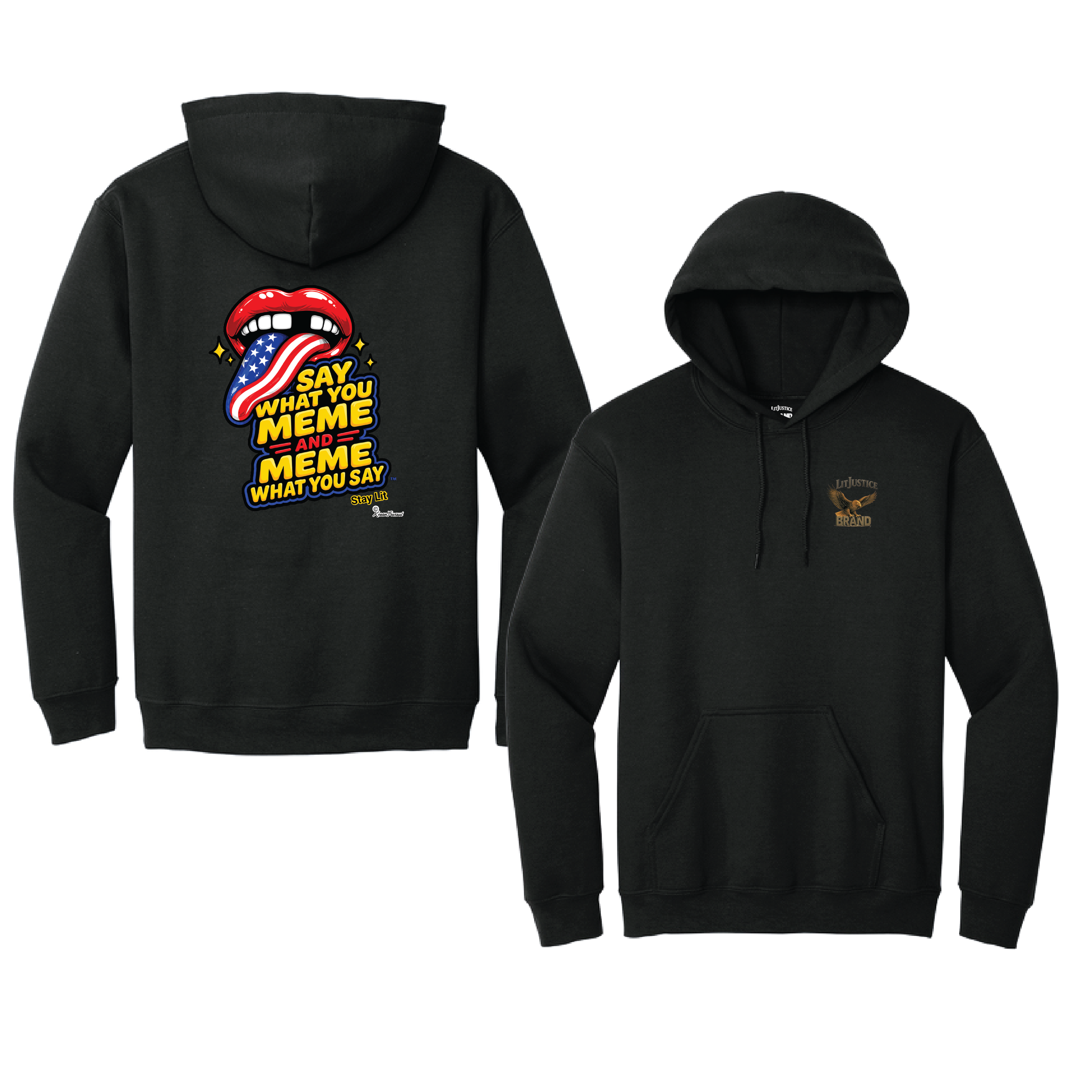 LitJustice Brand - Meme HOODIE