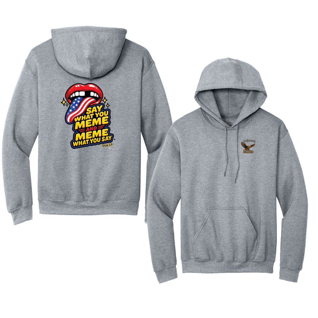 LitJustice Brand - Meme HOODIE