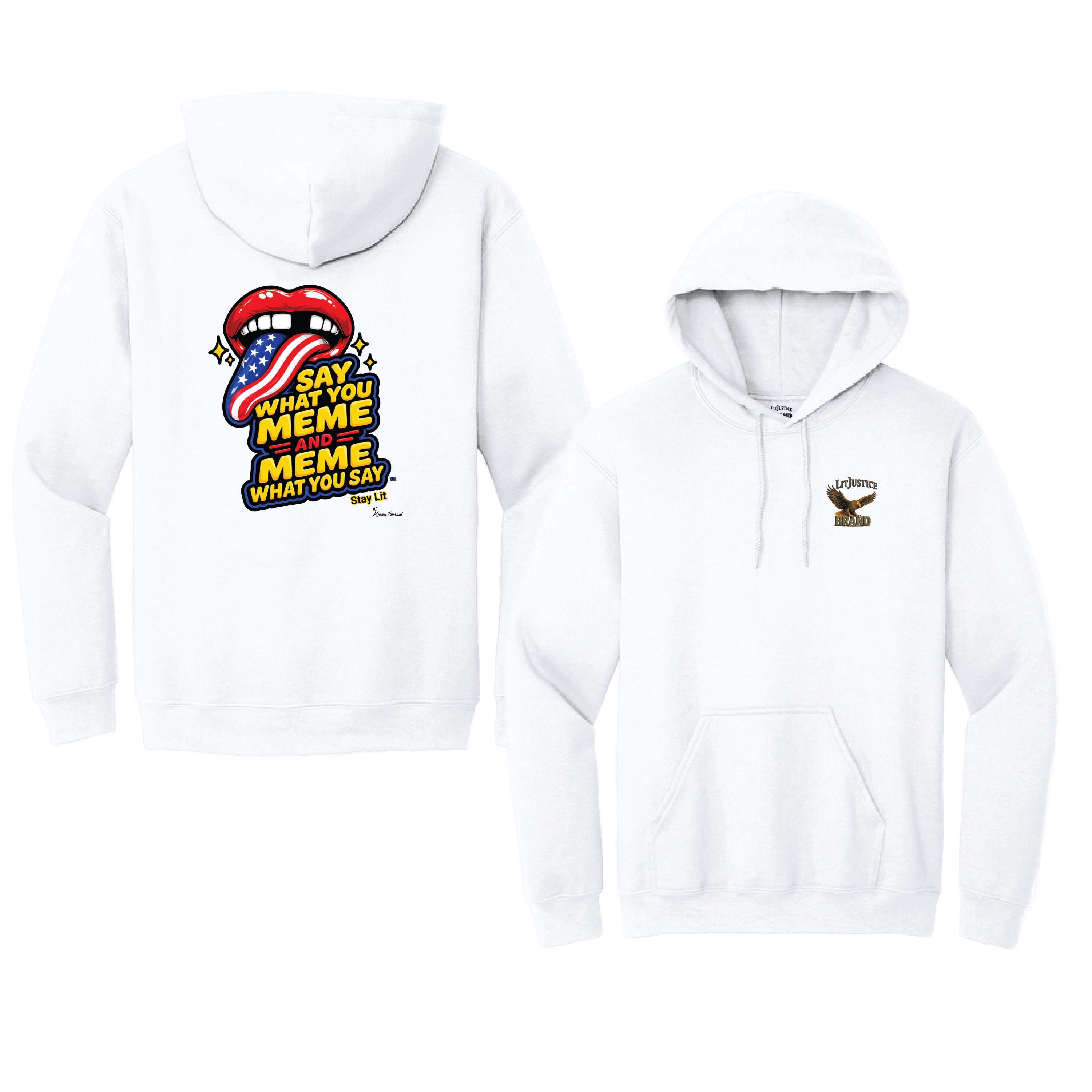 LitJustice Brand - Meme HOODIE