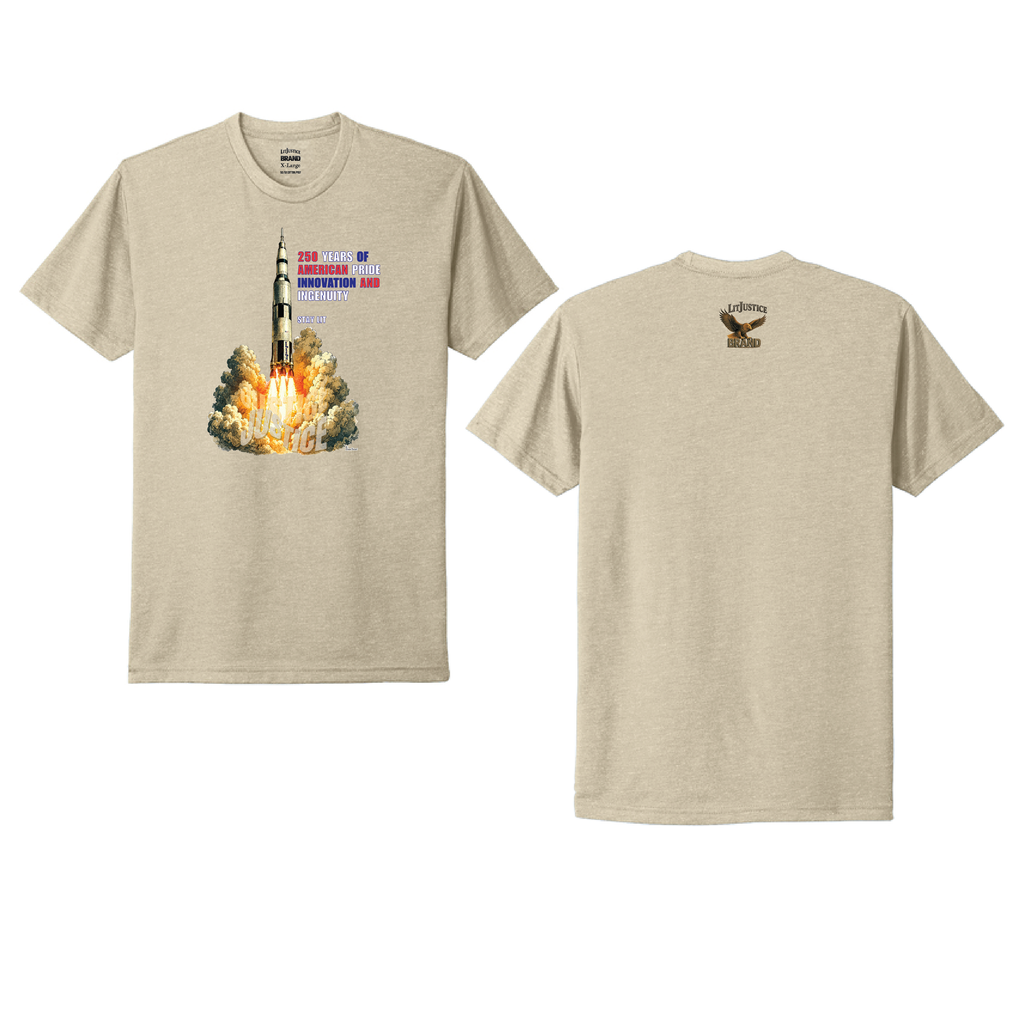 LitJustice Brand - Apollo Rocket TEE