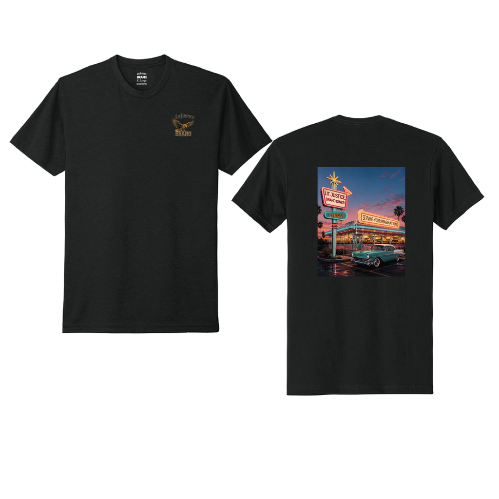 LitJustice Brand - Diner TEE