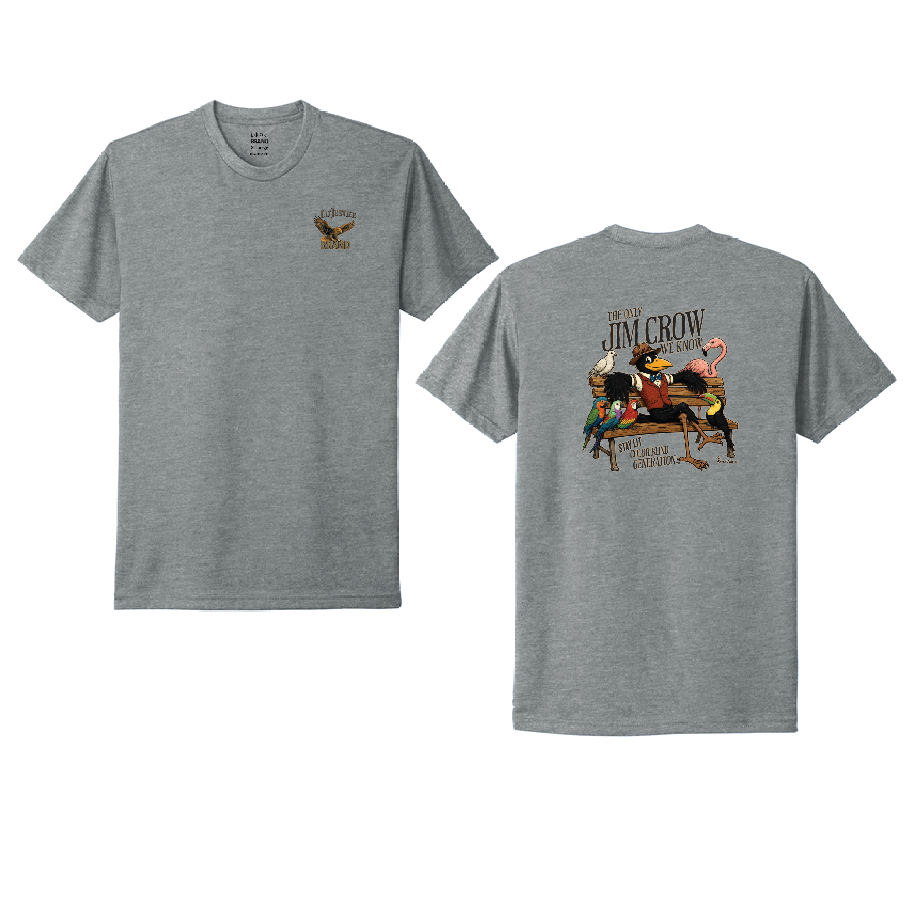 LitJustice Brand - Jim Crow TEE