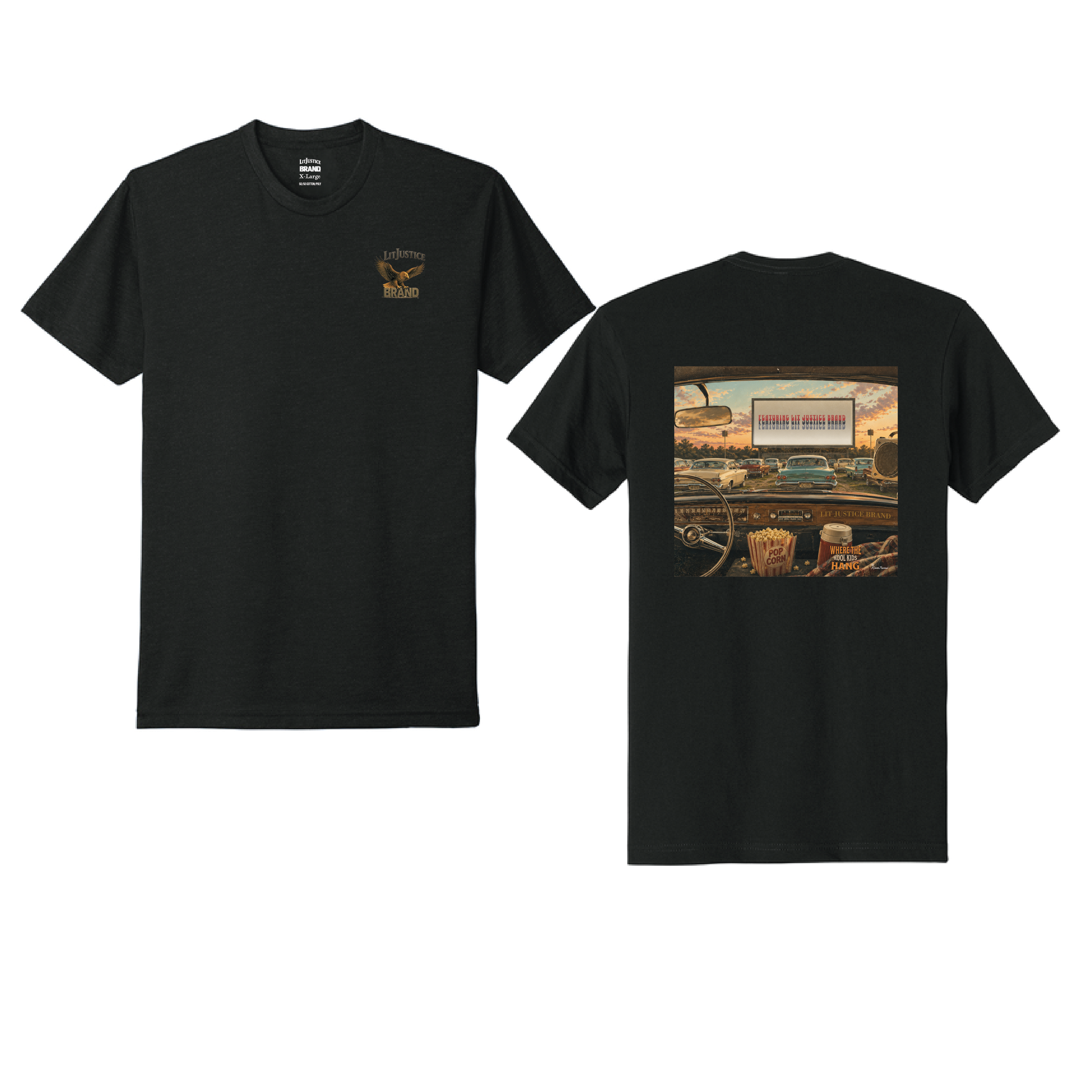 LitJustice Brand - Kool Kids TEE